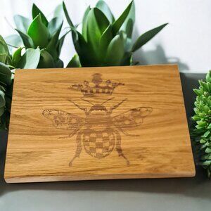 MacKENZIE CHILDS QUEEN BEE SERVING BOARD Great condition